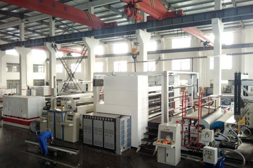 PE Breathable Film Line at Customers' Sites